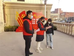 快速响应精准服务 青岛“志愿”红在“疫”线闪光